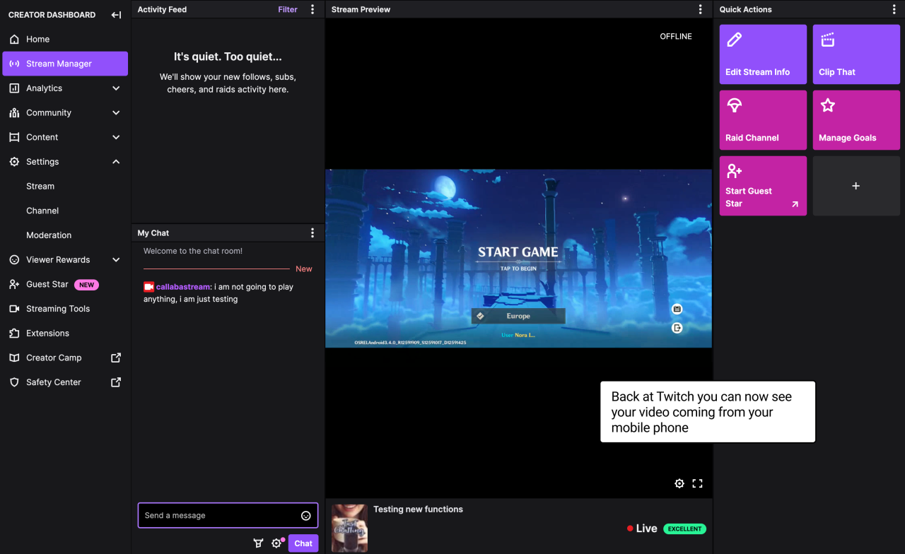 How To Stream Mobile Games To Twitch Made Easy