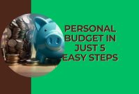 How To Create A Personal Budget Plan Simplified Guide