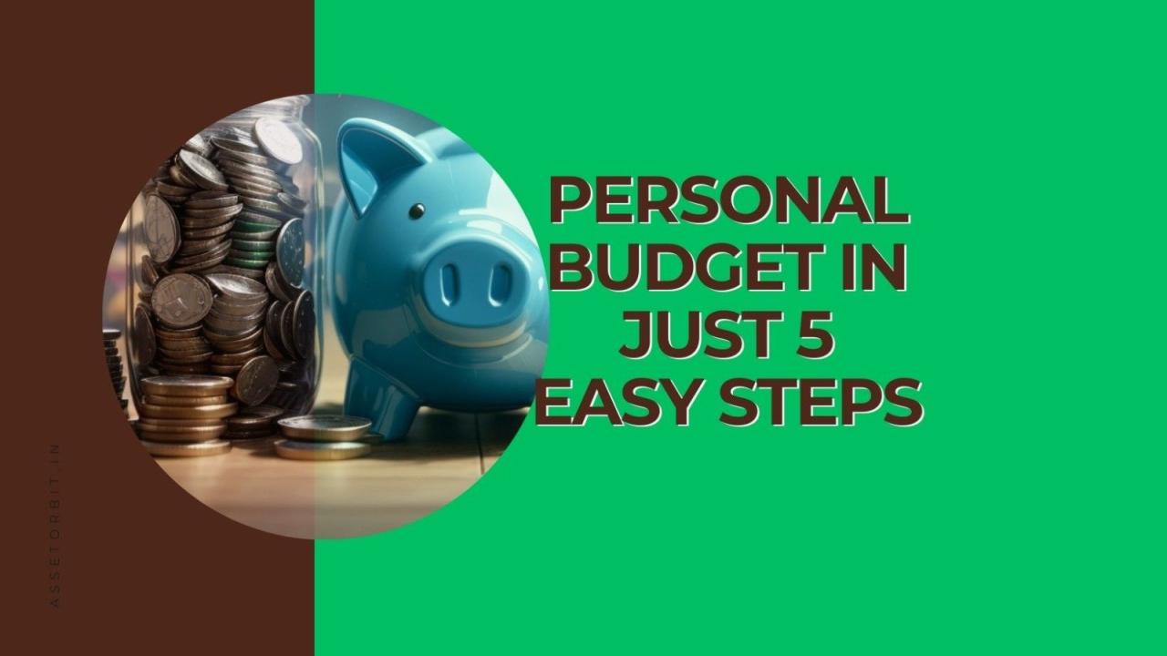 How To Create A Personal Budget Plan Simplified Guide