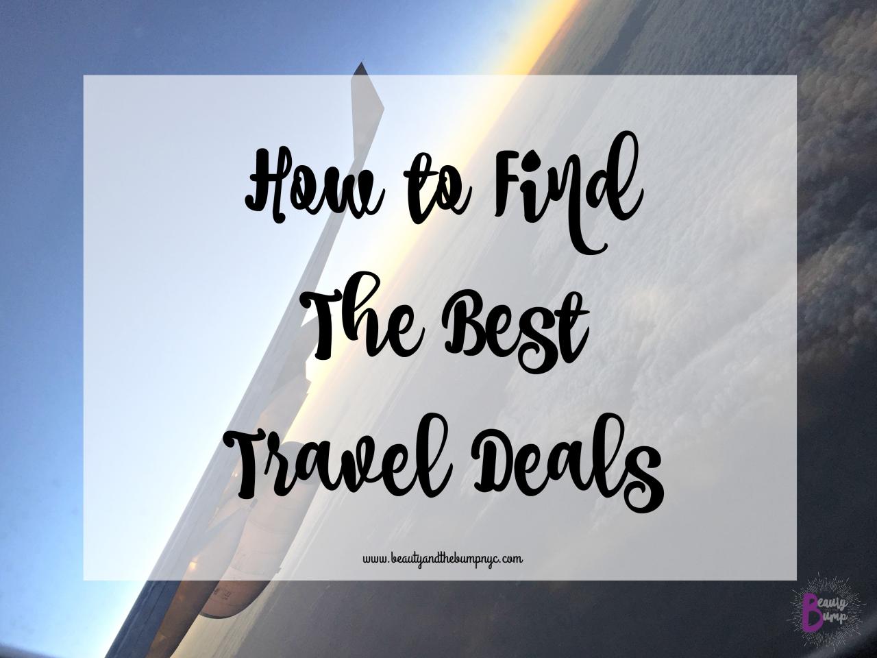 How To Find The Best Deals On Flights Tickets | IMAD Travel How To Find The Best Travel Deals Online